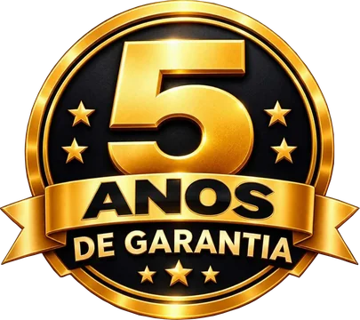Selo 5 anos de garantia Aeromack
